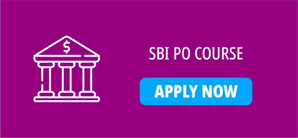SBI PO COURSE