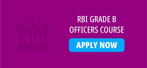 RBI GRADE B OFFICERS COURSE