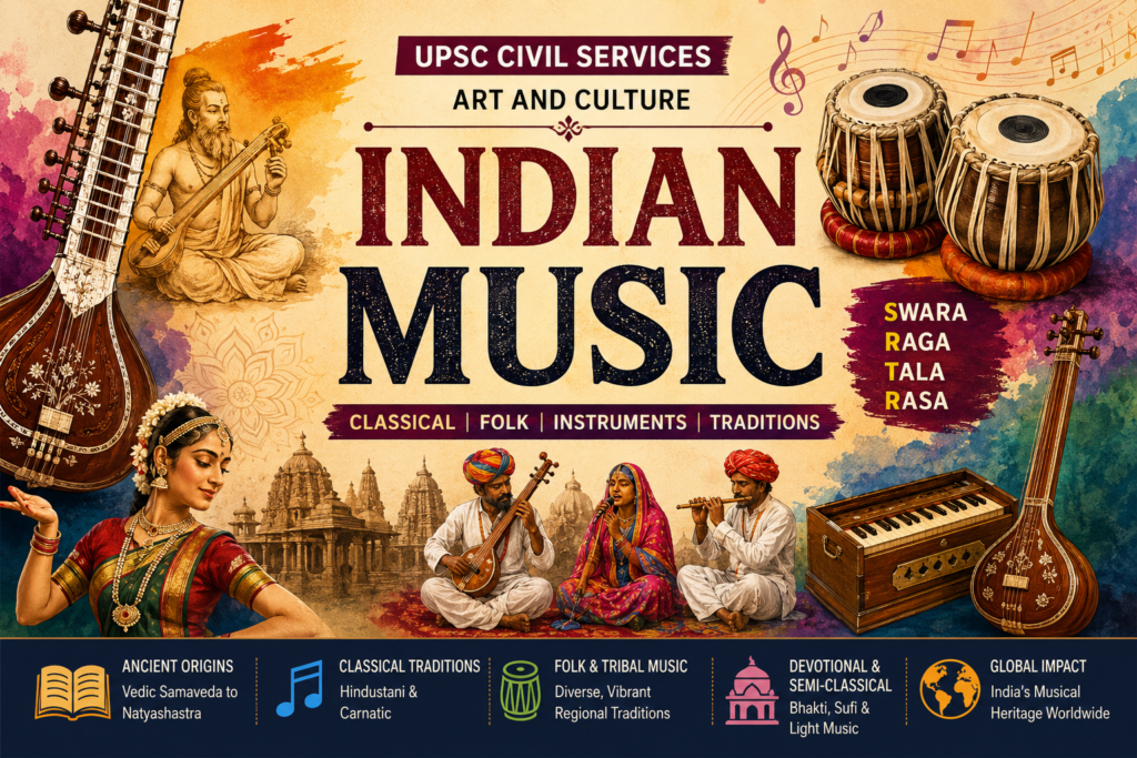 INDIAN MUSIC - UPSC Civil Services Examination — Comprehensive Article